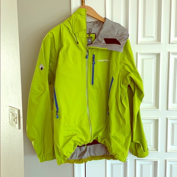Mont Bell Jackets Coats Mont Bell Mens Freney Parka In Spring Green Poshmark